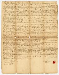 Probated will of Samuel Lore, 1740