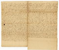 Probated will of William King, 1740