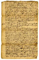 Probated will of Samuel Embree, 1740