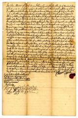 Probated will of Thomas Lynch, 1740