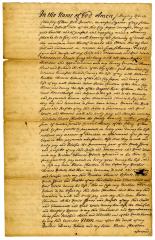 Probated will of Marjorie Roberts, 1740