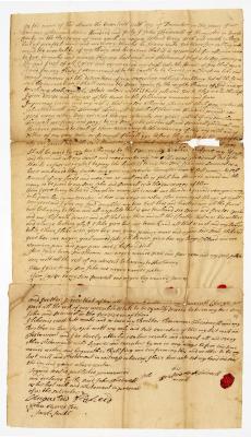 Probated will of John Tredwell, 1740