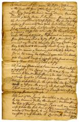 Probated will of Benjamin Harrington, 1741