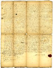 Probated will of Francis Doughty, 1741