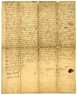 Probated will of Elizabeth Hedger, 1741