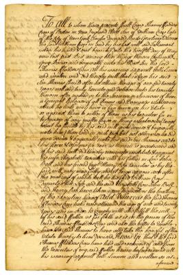 Probated will of William Crow, 1741