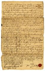 Probated will of Jane Conkling, 1741