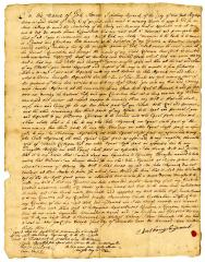 Probated will of Anthony Byvanck, 1741