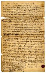Probated will of Joseph Hegeman, 1741