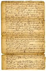 Probated will of John Hodges, 1741