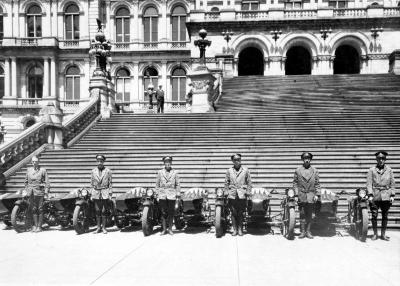 Motorcycle Rangers, Forest Service.