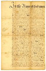 Probated will of Dorothy Sherman, 1741