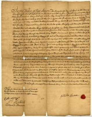 Probated will of Ichabod Loutit, 1741