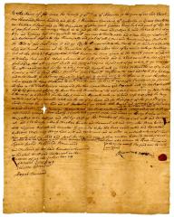 Probated will of Rumourn Townsend, 1741