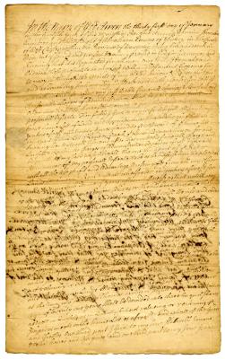 Probated will of Abraham Emans, 1742