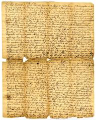 Probated will of Jonathan Rayner, 1741