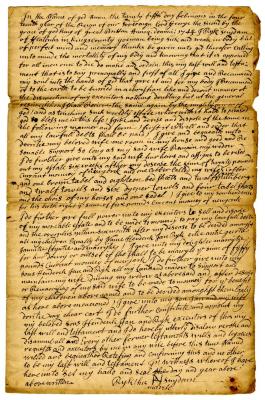 Probated will of Ryke Suydam, 1741