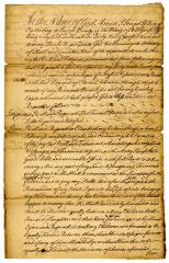 Probated will of Joseph White, 1742