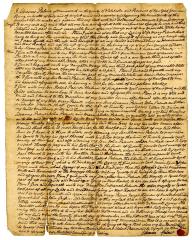 Probated will of Silvanus Palmer, 1742