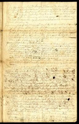 Probated will of Thomas Barton, 1743
