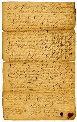 Probated will of Rem Remson, 1742