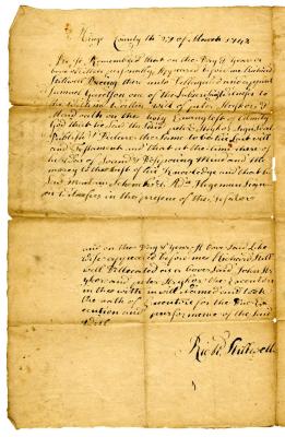 Probated will of Peter Strycker, 1742