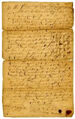 Probated will of Rem Remson, 1742