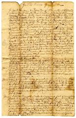 Probated will of Gerret Hansen, 1742