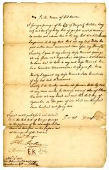 Probated will of George Youngs, 1742