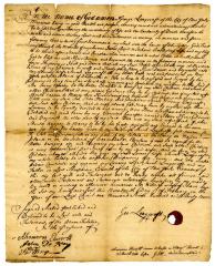 Probated will of George Leaycraft, 1742