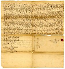 Probated will of Andrew Gale, 1743