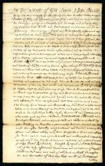 Probated will of John Breese, 1743