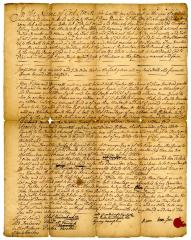 Probated will of Rem Remson, 1743