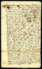 Probated will of Edward Sherlock, 1743