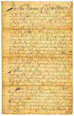 Probated will of Teunis Quick, 1743