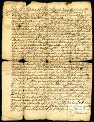 Probated will of Sarvas Fleerboome, 1743