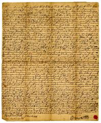 Probated will of Phebe Field, 1743