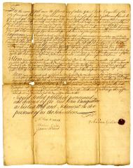 Probated will of John VanGelder, 1743