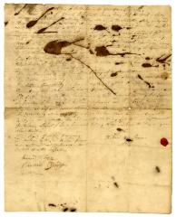 Probated will of Richard Pearce, 1744
