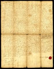 Probated will of Edmond Mott, 1744
