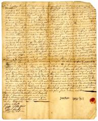 Probated will of Jonathan Wright, 1743