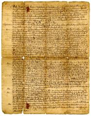 Probated will of Moses Fowler, 1744