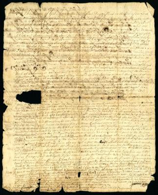 Probated will of Jeremiah Jagger, 1744