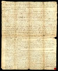 Probated will of Theophilus Peirson, 1744