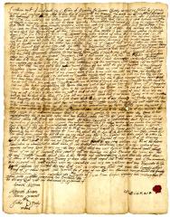 Probated will of William Mott, 1744