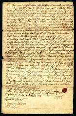 Probated will of Helena Van Pelt, 1744