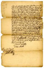 Probated will of George Richardson, 1744