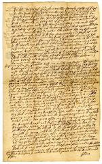 Probated will of Ferdinand Van Sickolon, 1744
