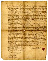 Probated will of Gerrardus Ten Eyck, 1744
