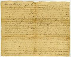 Probated will of John Roll, 1744